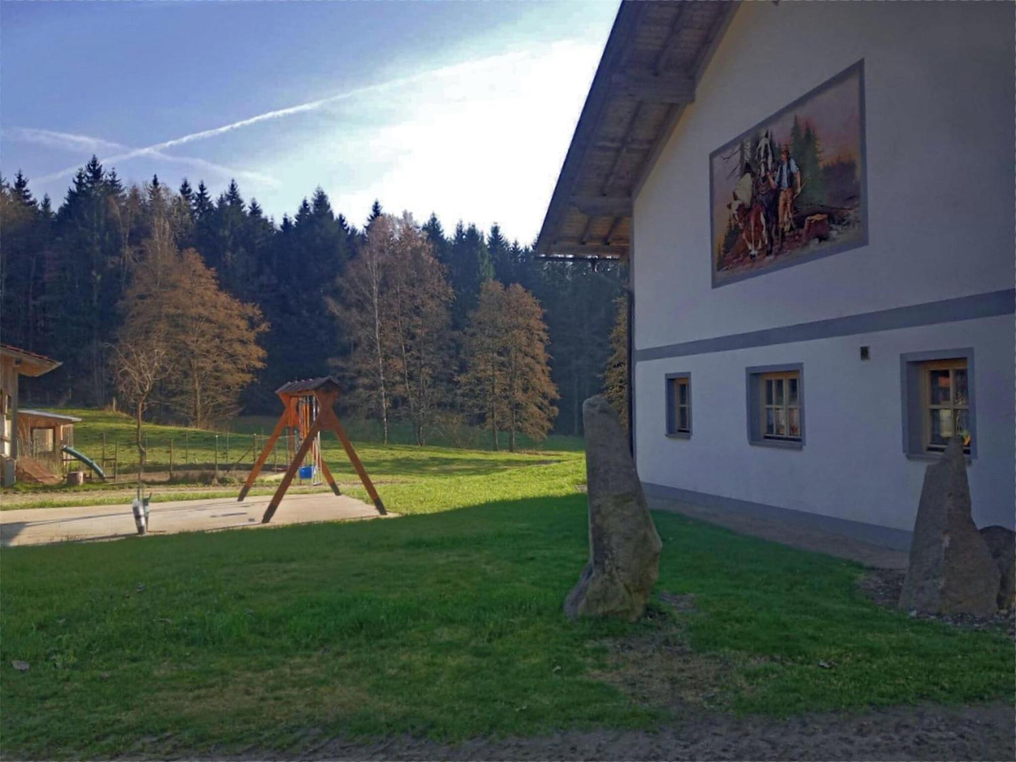 Ferienwohnung Im Bayerischen Wald Mit Terrasse ヴィヒタッハ エクステリア 写真