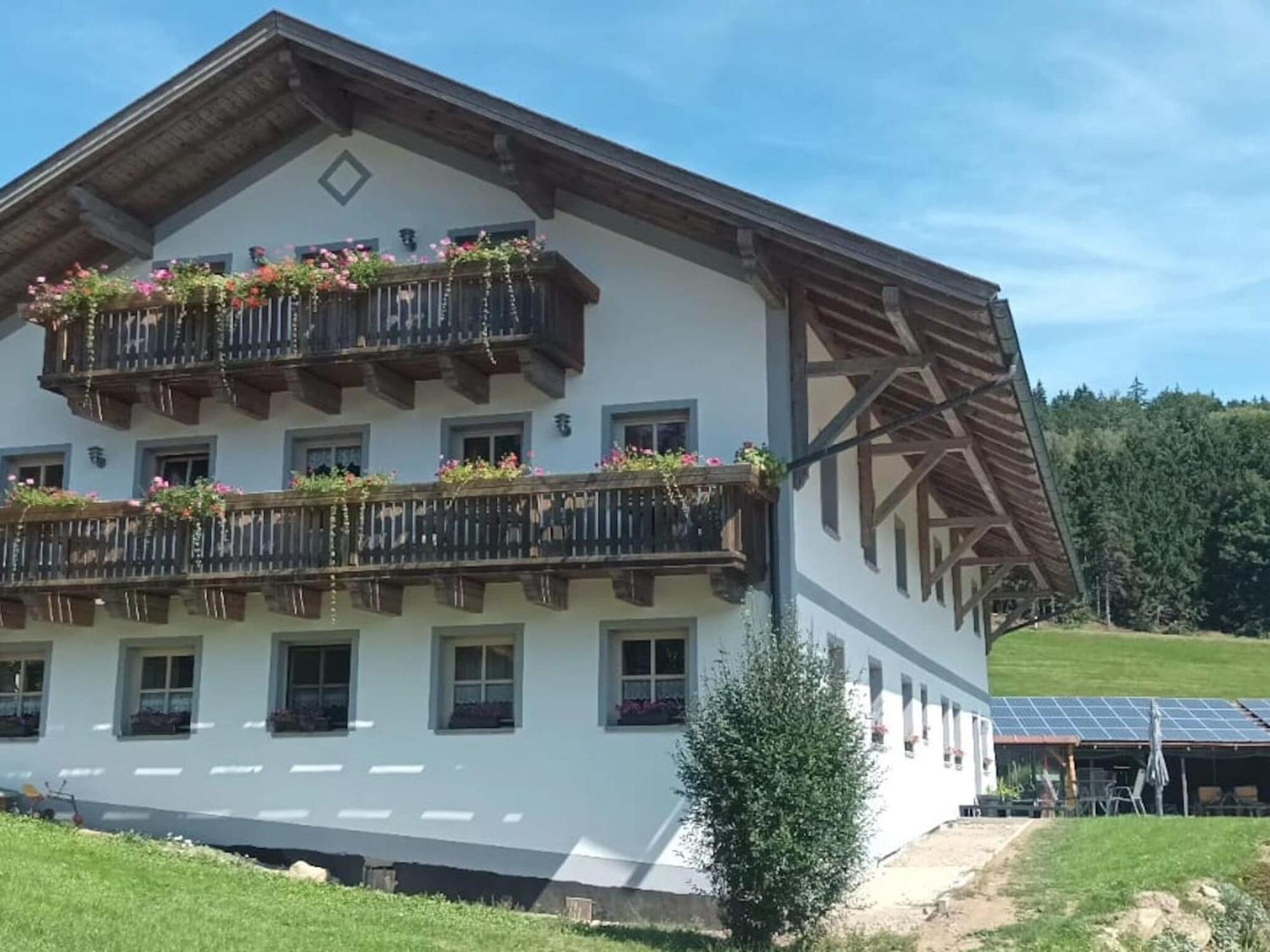 Ferienwohnung Im Bayerischen Wald Mit Terrasse ヴィヒタッハ エクステリア 写真
